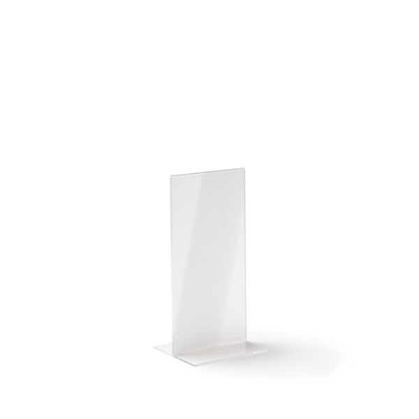 Tischaufsteller Acryl, transparent