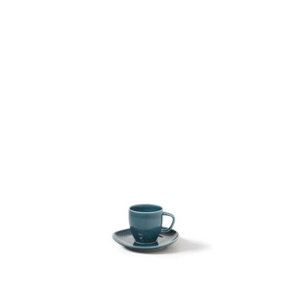 Espressotasse mit Untertasse Junto, Ocean Blue